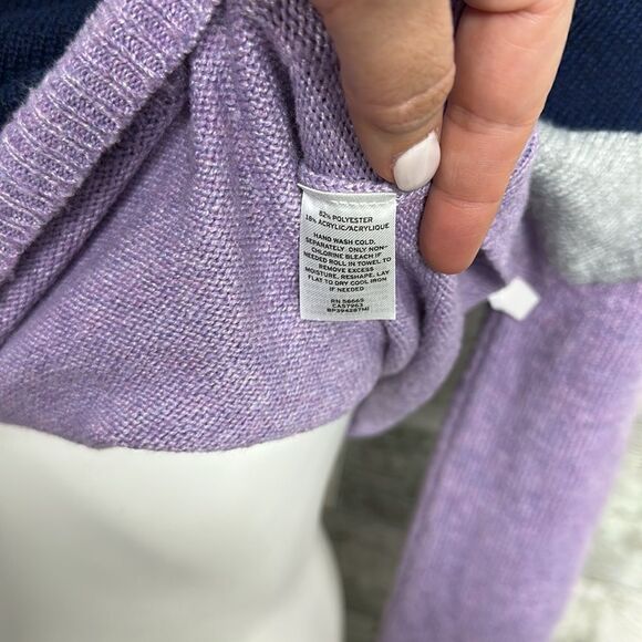 BP Purple Wave Chevron Sweater - Picture 5 of 5